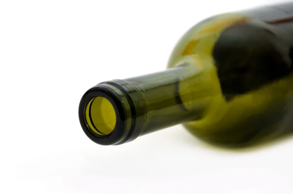 Пустой винный флакон — стоковое фото