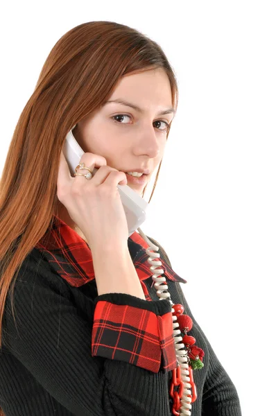 On The Phone — Stock Photo, Image