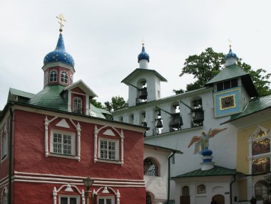 The Pskovo-Pechersky Dormition Monastery clipart