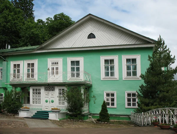 Pskovo-pechersky klasztoru Zaśnięcia Bogurodzicy — Zdjęcie stockowe