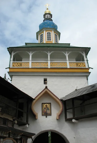 Pskovo-pechersky klasztoru Zaśnięcia Bogurodzicy — Zdjęcie stockowe