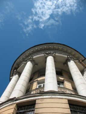 Alt görünümü üzerinde köşe rotunda.