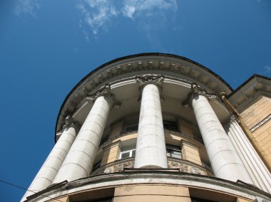 Alt görünümü üzerinde köşe rotunda.