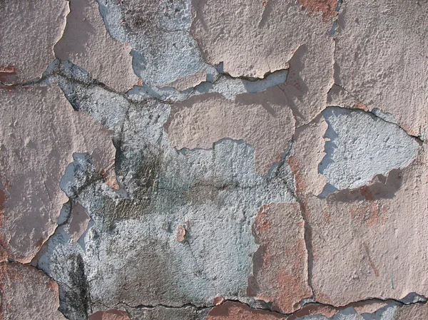 Old wall with loose paint — Stock Photo, Image