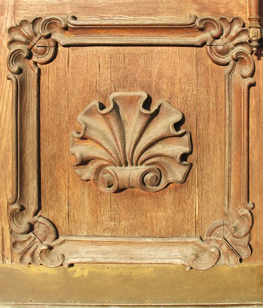 Detail van de voordeur. Sjeremetev paleis, st. petersburg — Stockfoto
