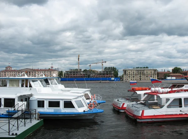 Berth on the Robespierre. St. Petersburg — Stock Photo, Image