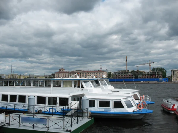 Berth on the Robespierre. St. Petersburg — Stock Photo, Image