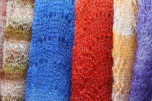 Châles tricotés à la main — Photo