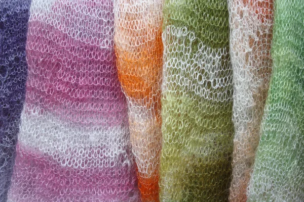 Châles tricotés à la main — Photo