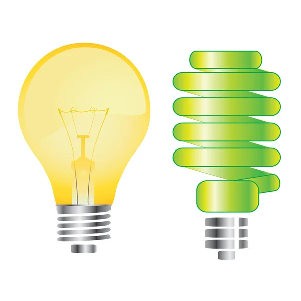 Light bulbs Vektör Grafikler