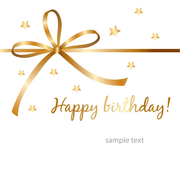 Tarjeta de cumpleaños feliz Ilustraciones de stock libres de derechos