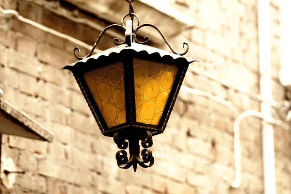 Yellow lantern — Stock Photo, Image