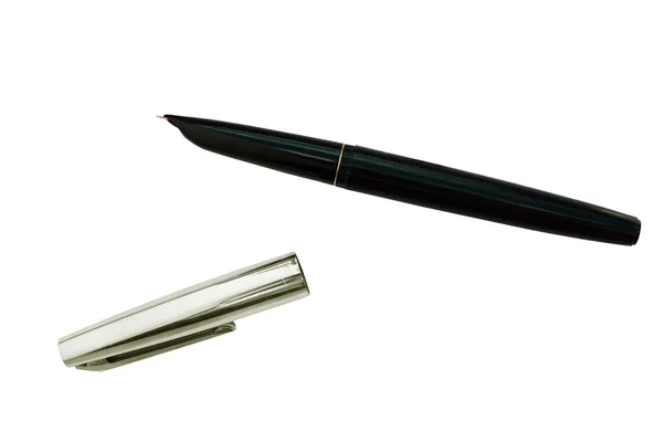 Чернильная ручка - изолированная — стоковое фото