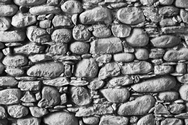 Antik taş duvar maruz — Stok fotoğraf