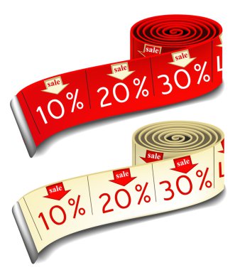 Sale measures clipart