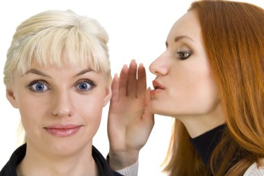 Woman's gossips clipart