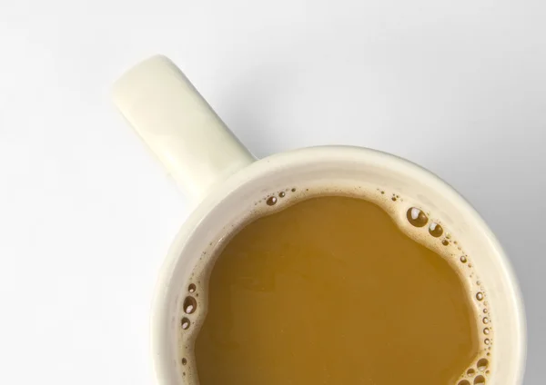 Tasse de café avec du lait — Photo