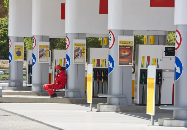 Stock image Gas station