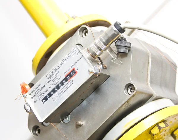 Gas meters — Stock Photo, Image