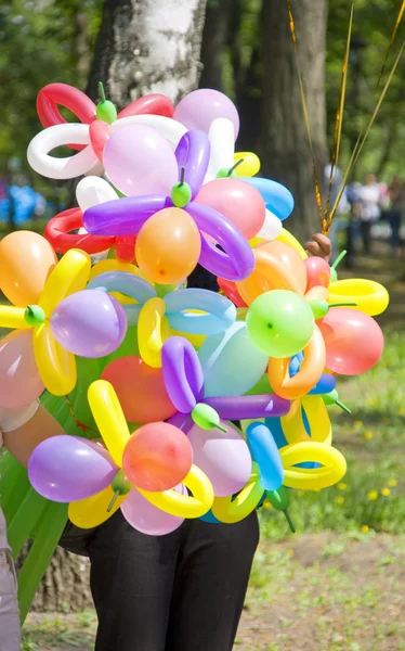 Ballon verkoper — Stockfoto