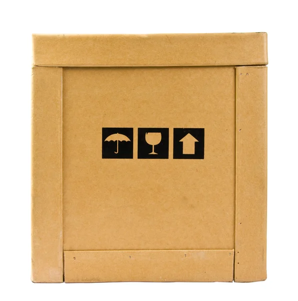 Коробка для доставки — стоковое фото