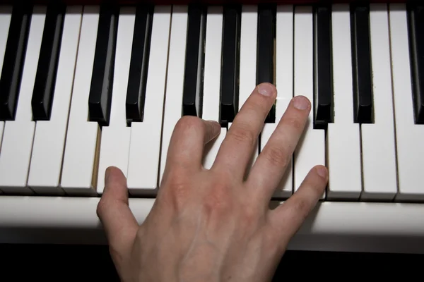 Piyano Çalma — Stok fotoğraf