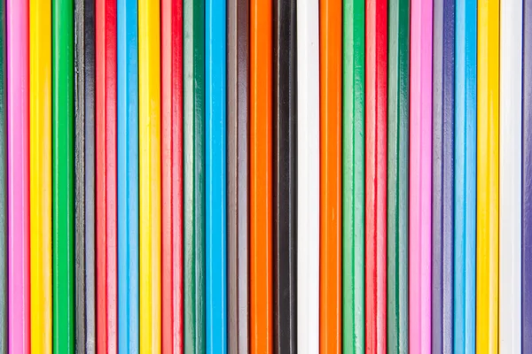 Färg pennor bakgrund — Stockfoto