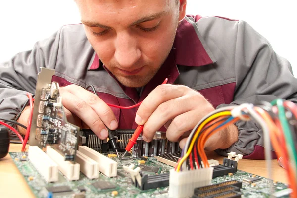 Computer support engineer — Stock Photo, Image