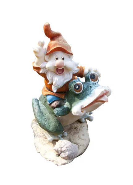 花园 gnome — 图库照片