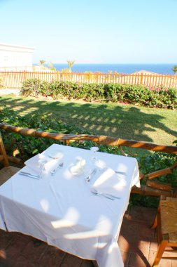 tablo açık resort Restoran