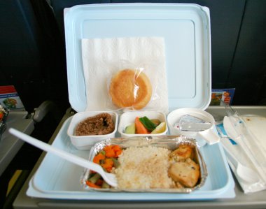 Classic airplane food clipart