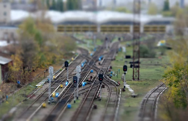 Rail road — Stockfoto