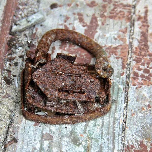 stock image Old broken rusty lock