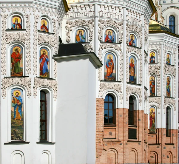 Православний християнський храм Києво-Печерська Лавра — стокове фото