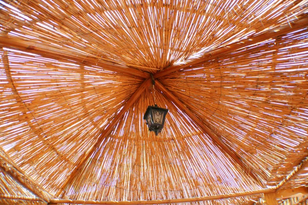 Telhado de bambu — Fotografia de Stock