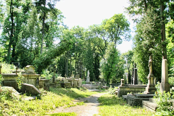 Oude begraafplaats — Stockfoto