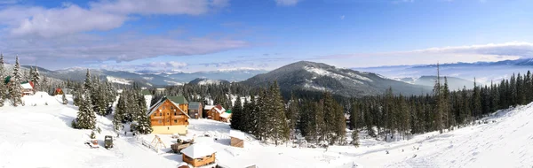 Skihütte — Stockfoto
