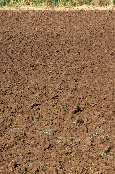 stock image Ploughed earth