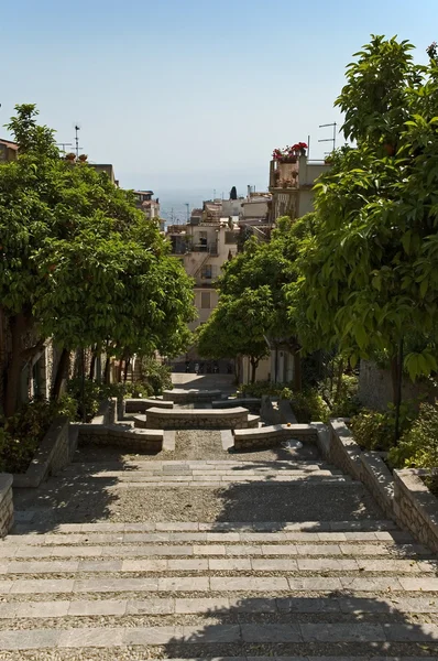 Pasos en Taormina —  Fotos de Stock