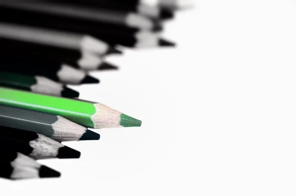 Green pencil — Stock Photo, Image