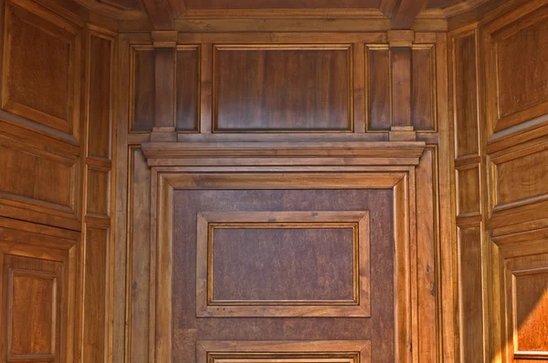 Wooden church doors — Stock Photo, Image