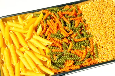 Mixed pasta clipart