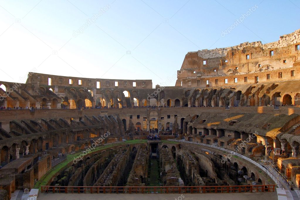 Colosseum Rome, Italy interior