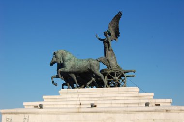 Piazza venezia heykel ayrıntı, Roma