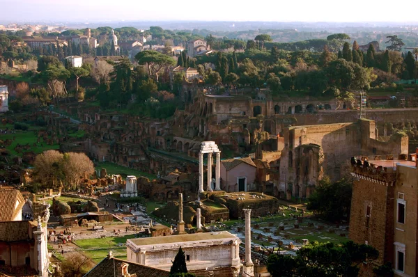 Roman forum in Rome, Italy — Stock Photo, Image