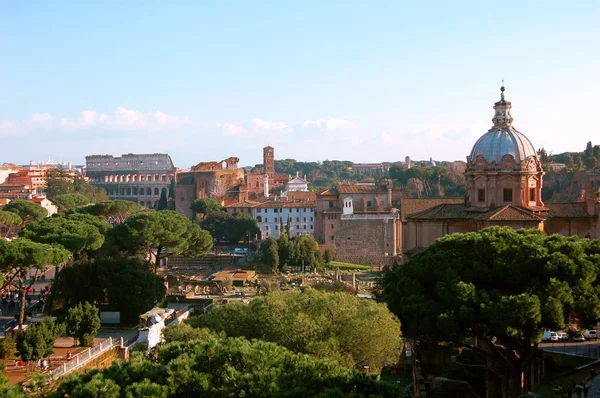 Vista panorámica de Roma, Italia — Foto de Stock