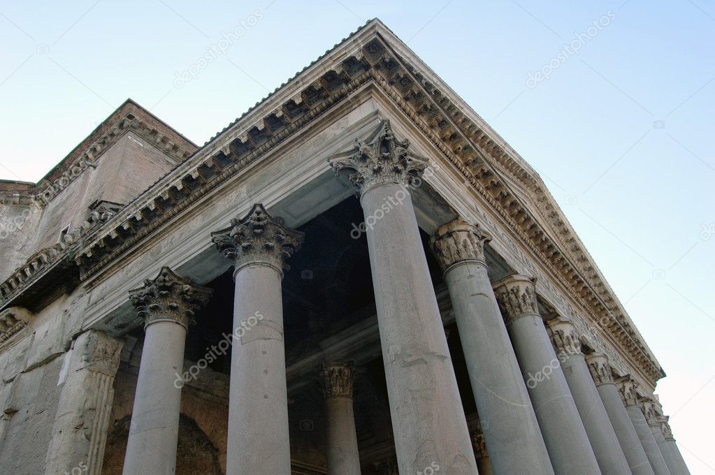 Pantheon, Rome detail
