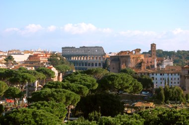 Roma 'da kolezyum, İtalya