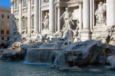 Di Trevi fountain, Rome clipart