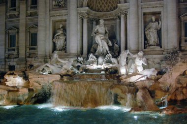 Di Trevi fountain, Rome clipart